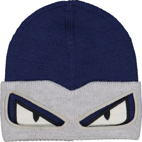 fendi monster eyes hat